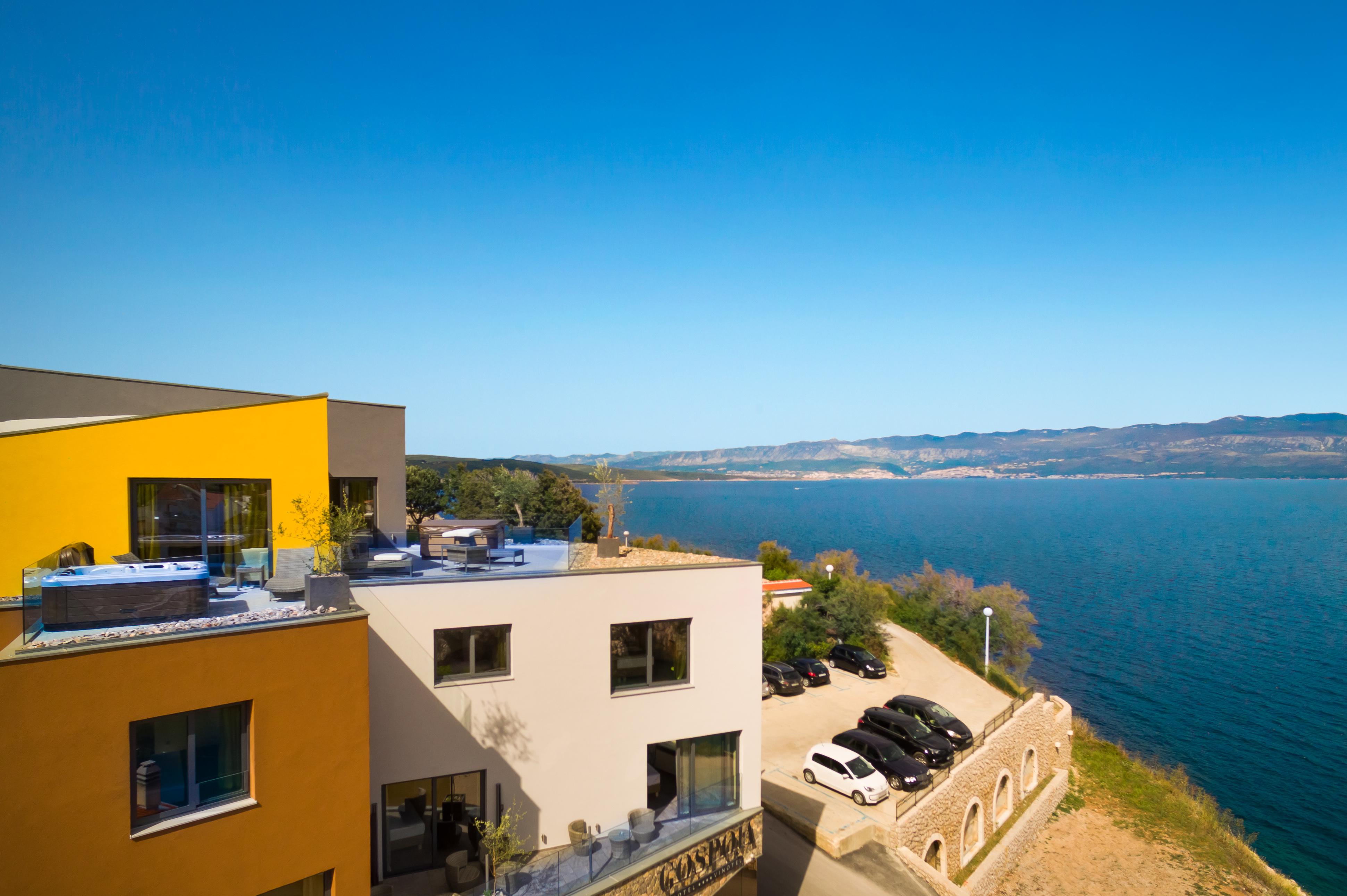 Hotel Vinotel Gospoja Vrbnik  Esterno foto